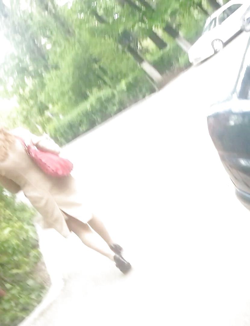 7P Sexy blonde feet romanian