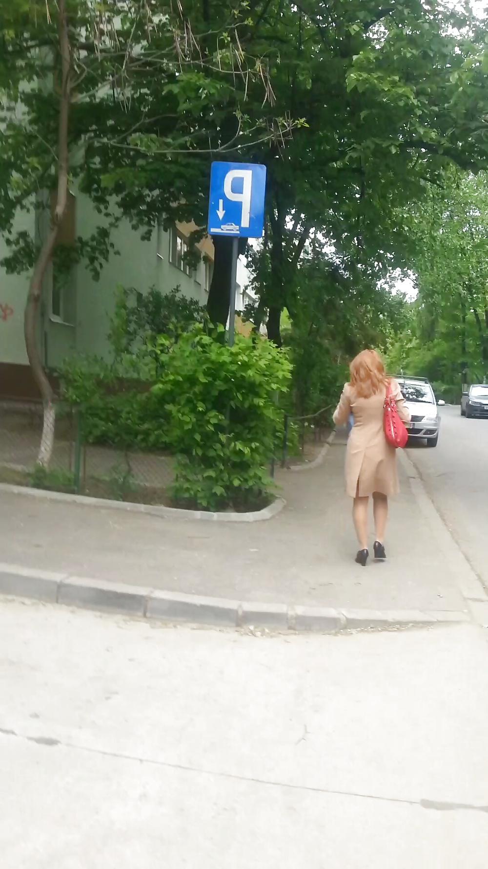 7P Sexy blonde feet romanian