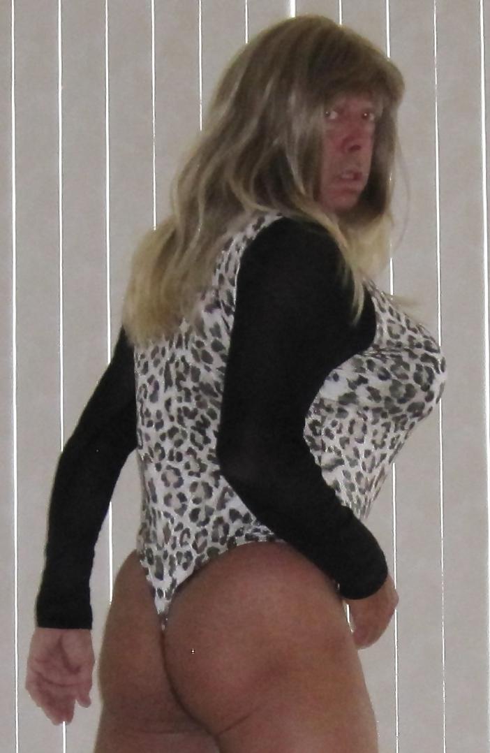 12P Raquel's Butt Exposed in a Tiny Cheeky Teddy