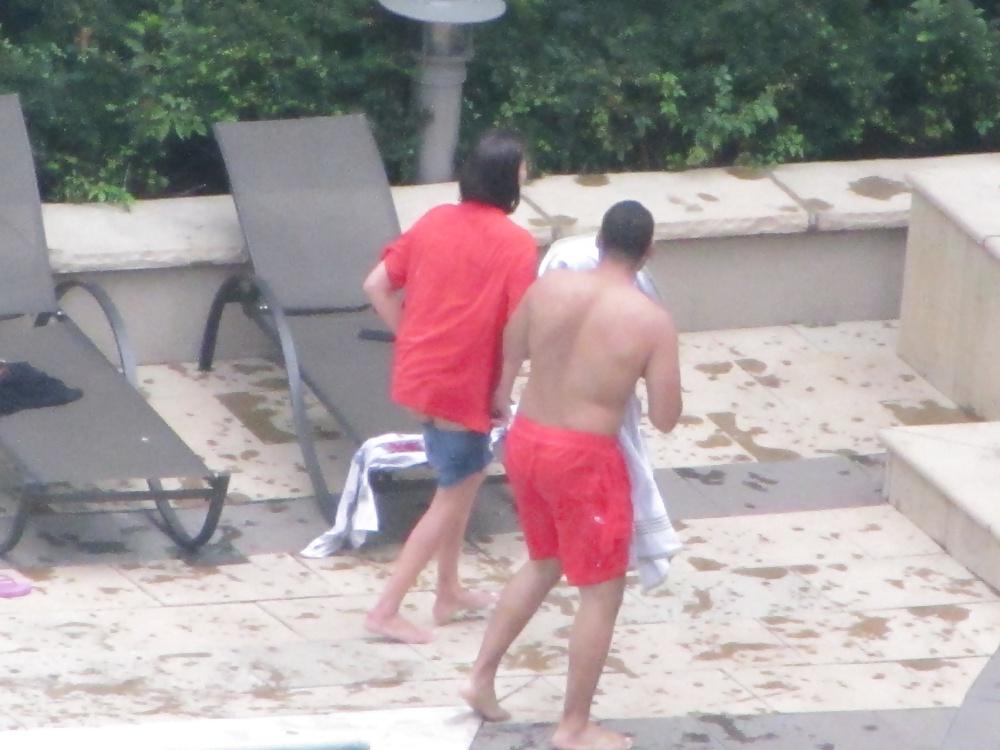 20P Skinny Dipping - Toronto Ontario Canada Poolside