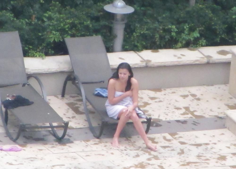 20P Skinny Dipping - Toronto Ontario Canada Poolside