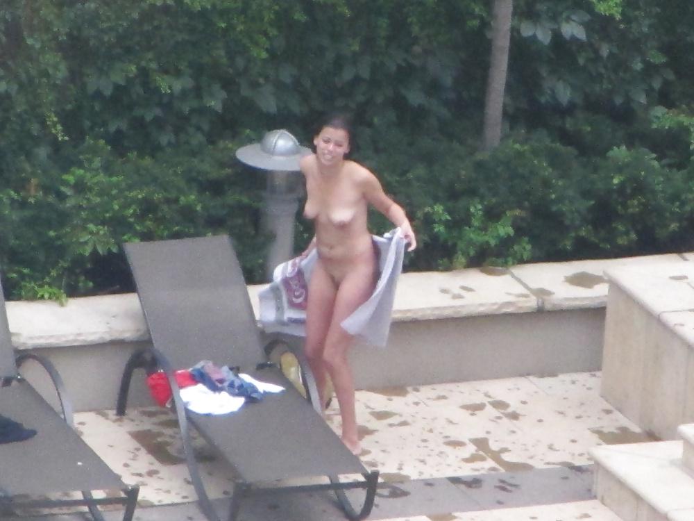 20P Skinny Dipping - Toronto Ontario Canada Poolside