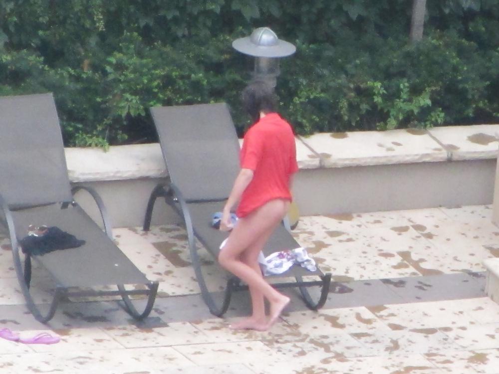 20P Skinny Dipping - Toronto Ontario Canada Poolside