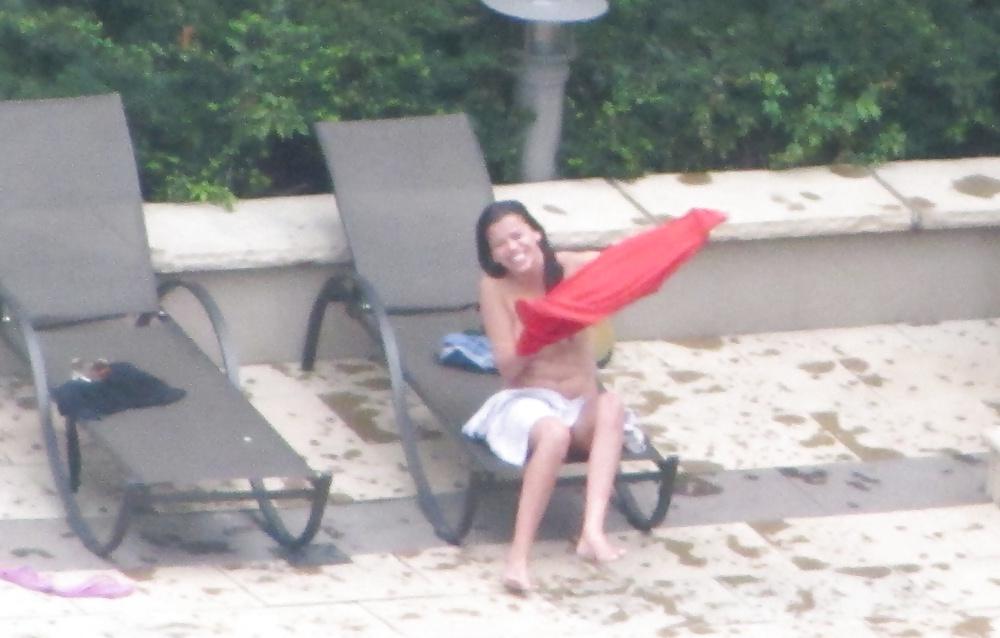 20P Skinny Dipping - Toronto Ontario Canada Poolside