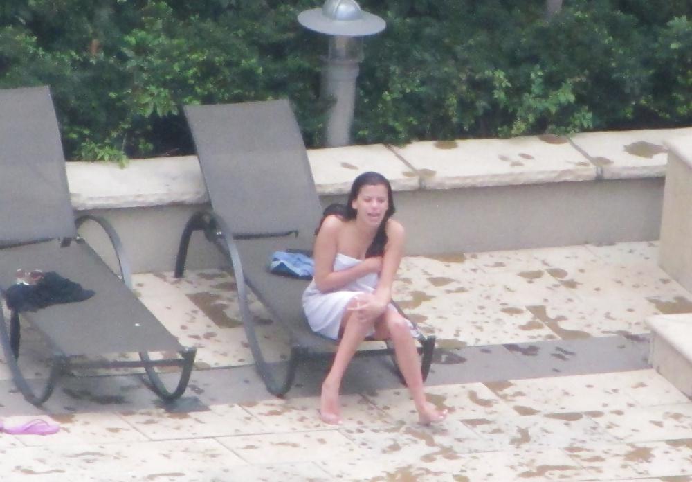 20P Skinny Dipping - Toronto Ontario Canada Poolside