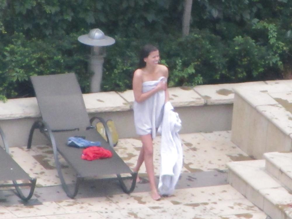 20P Skinny Dipping - Toronto Ontario Canada Poolside