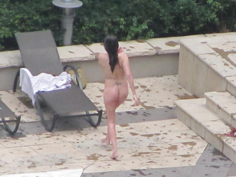 20P Skinny Dipping - Toronto Ontario Canada Poolside