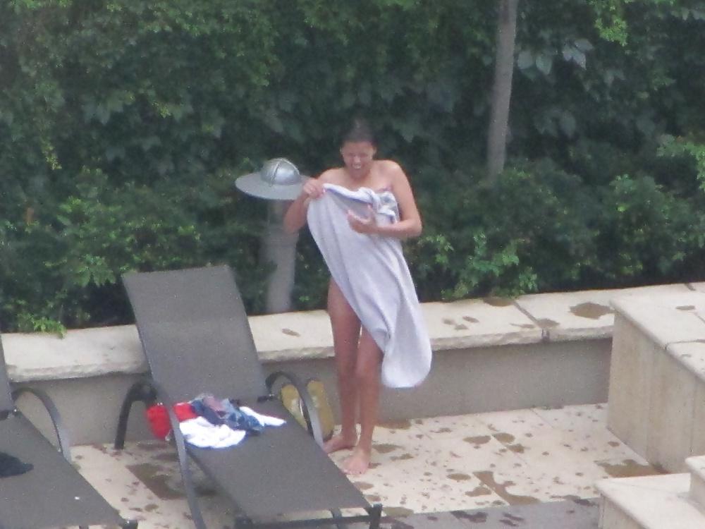 20P Skinny Dipping - Toronto Ontario Canada Poolside
