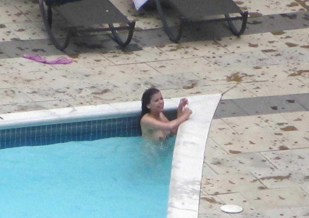 20P Skinny Dipping - Toronto Ontario Canada Poolside