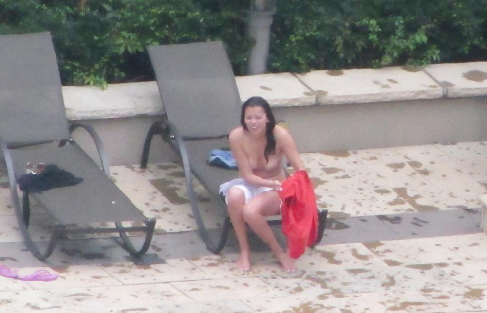 20P Skinny Dipping - Toronto Ontario Canada Poolside