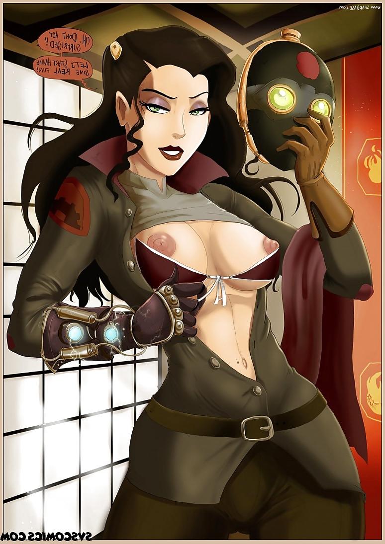 25P Korra and Asami from The Legend of Korra