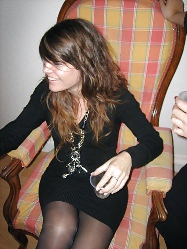 14P Black pantyhose