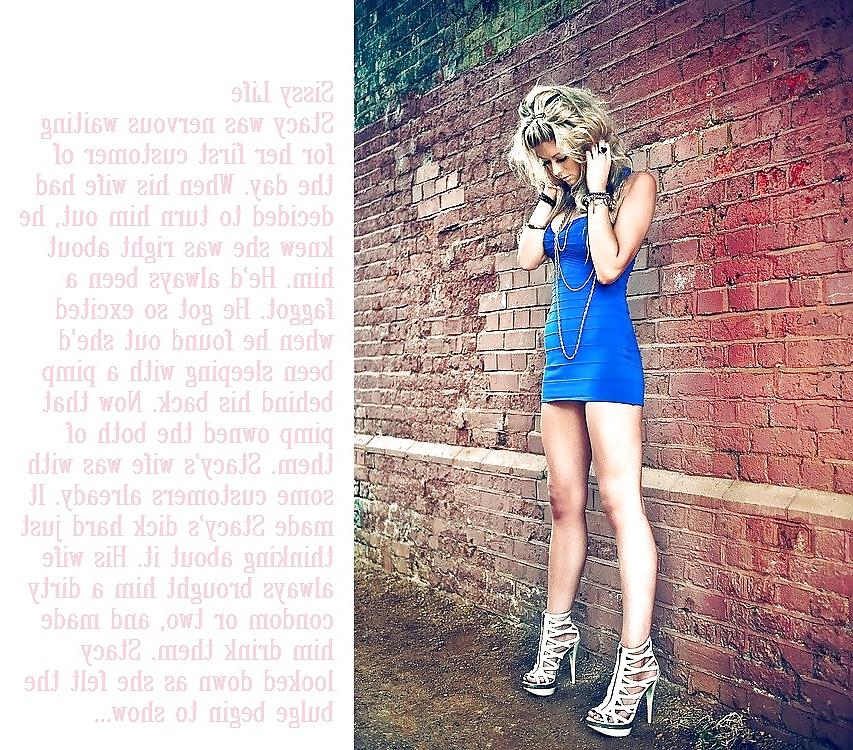 25P Sissy fagoot captions 