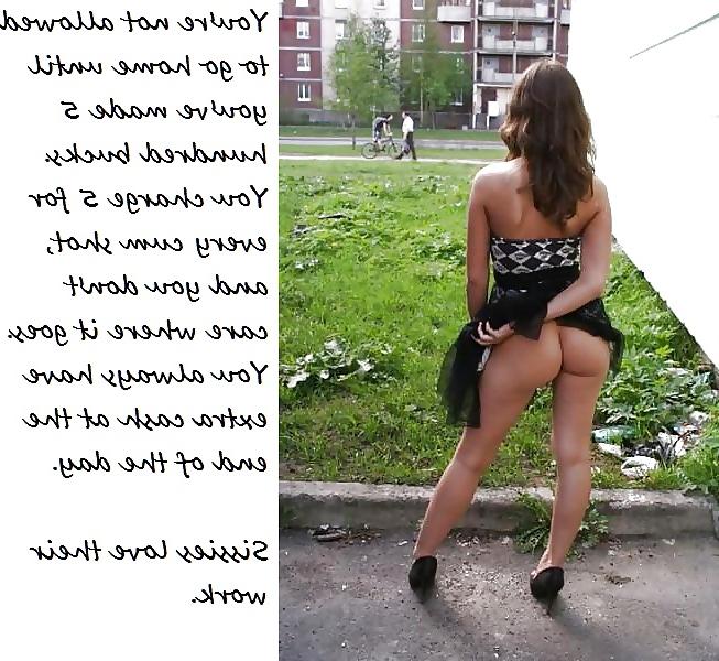 25P Sissy fagoot captions 