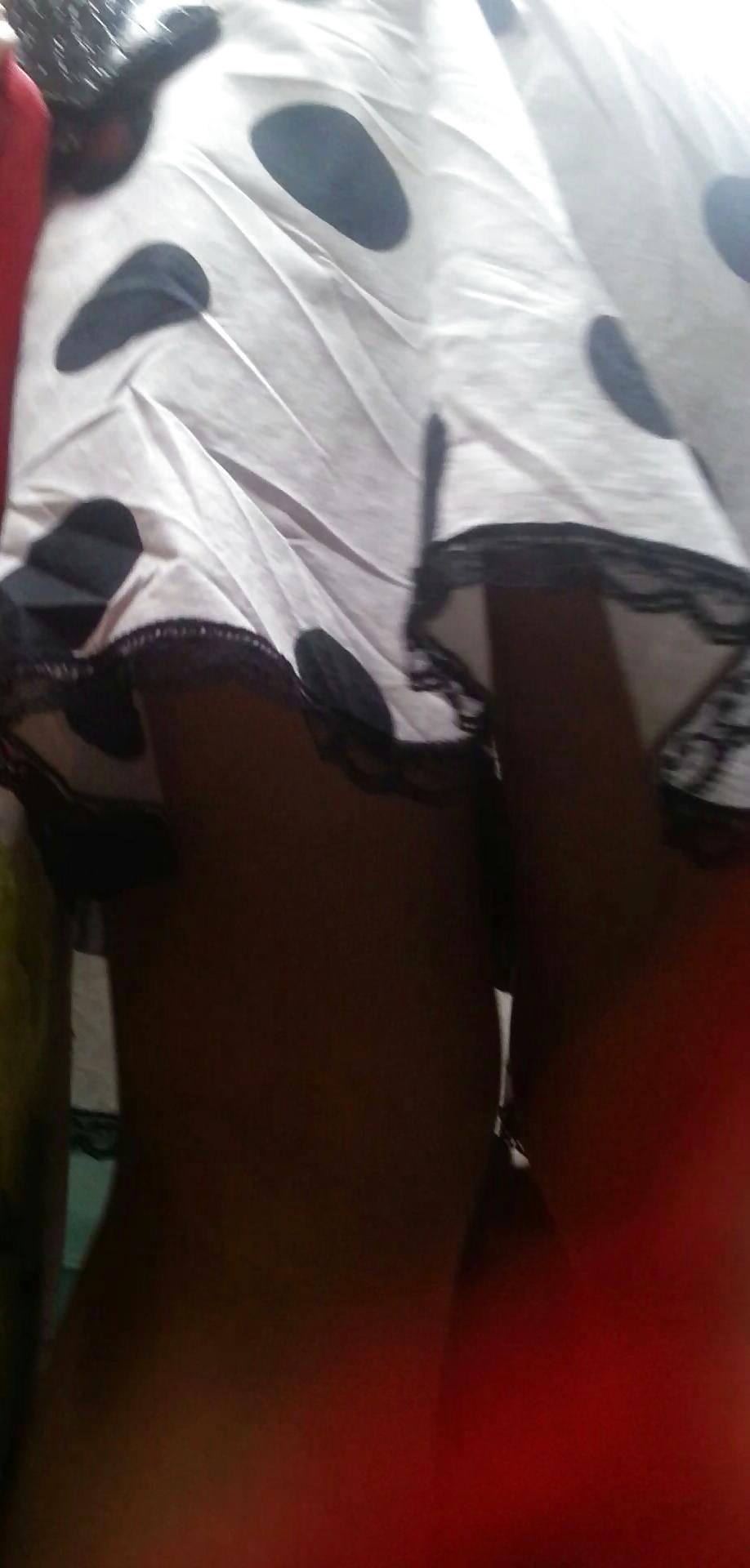 13P Spy sexy mature skirt romanian