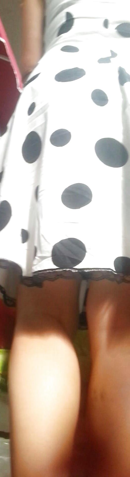 13P Spy sexy mature skirt romanian