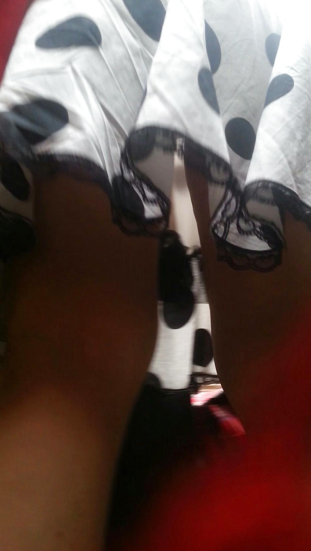 13P Spy sexy mature skirt romanian