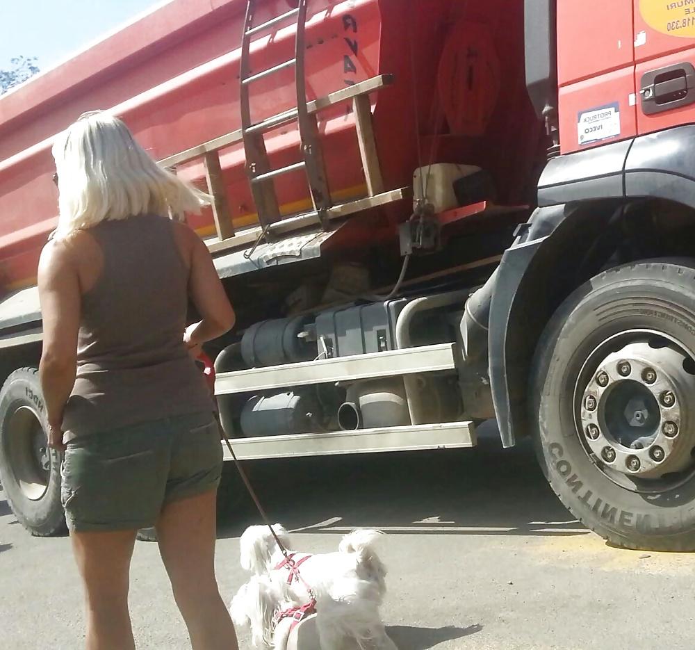 21P Spy sexy blonde romanian