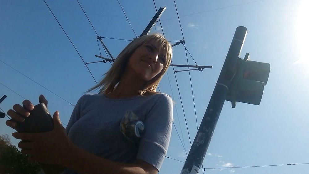 21P Spy sexy blonde romanian