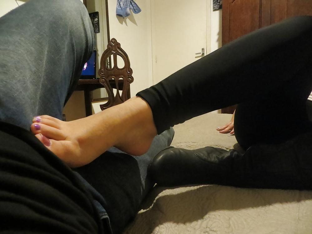 10P Feet of my friend