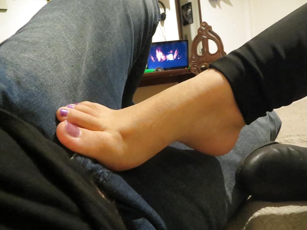 10P Feet of my friend
