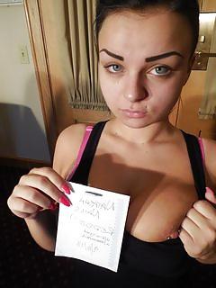 25P Exposed Sub PetGirl Natasha Nails dominated and trained