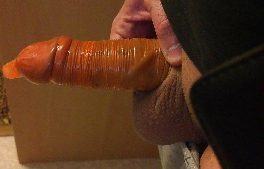 4P Mein Penis im Kondom