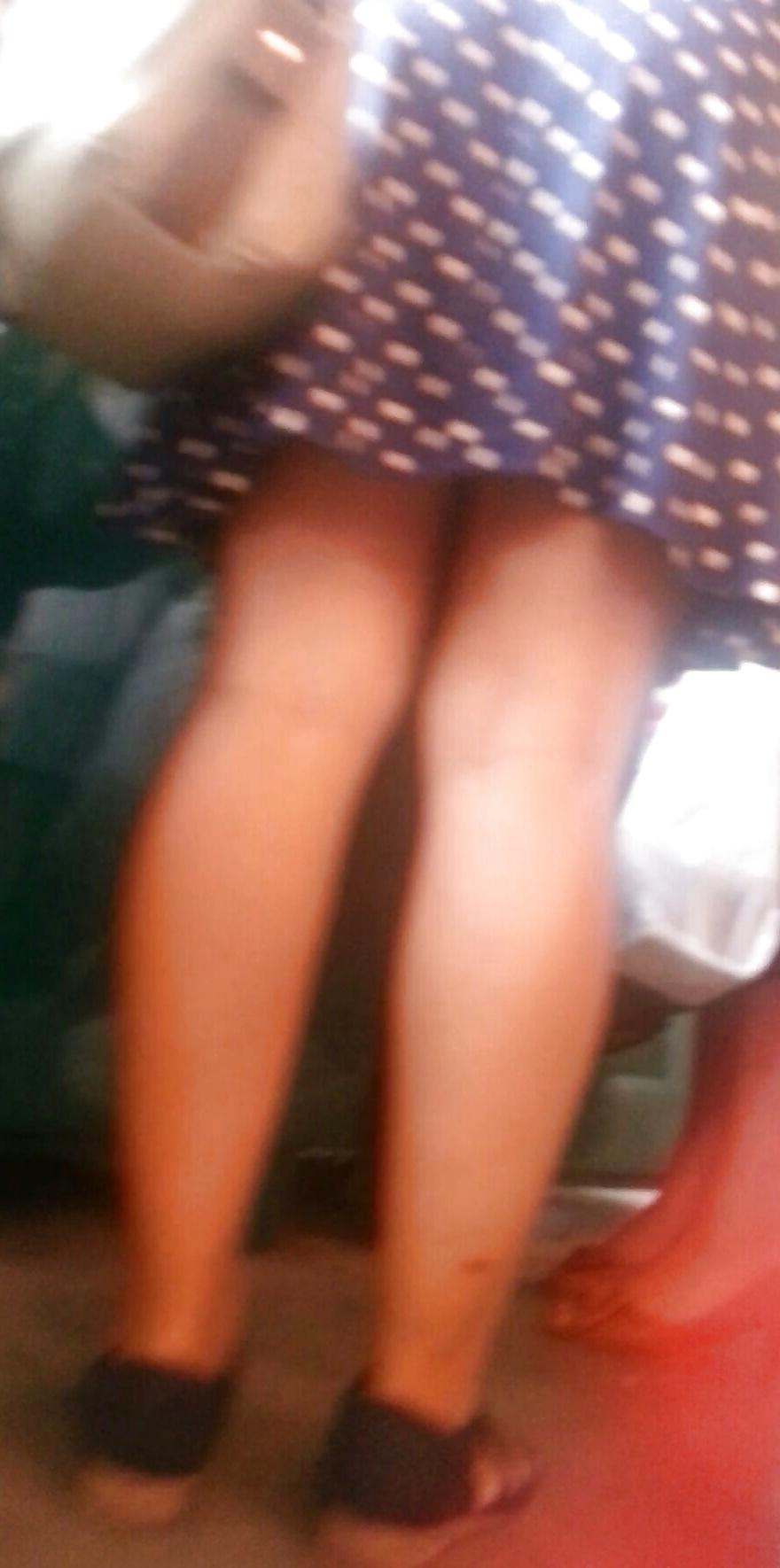 8P Spy sexy mature skirt romanian