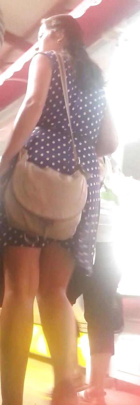 8P Spy sexy mature skirt romanian