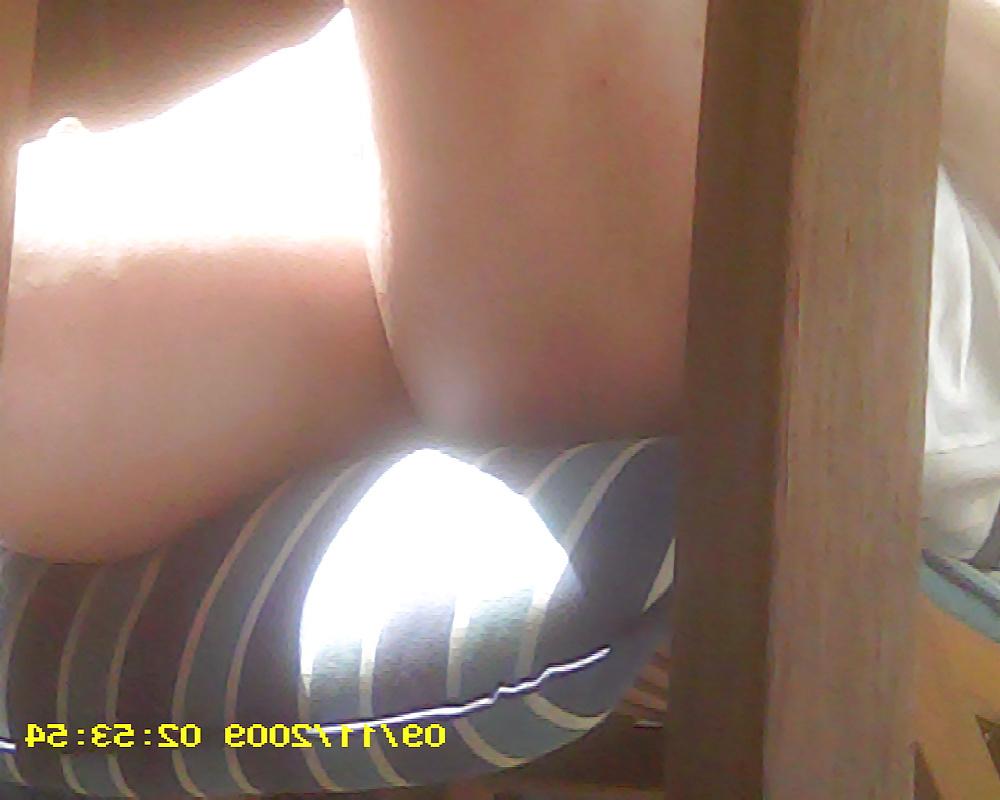10P My wife secretly on the terraced1