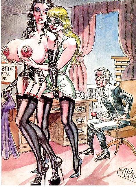 25P Feminization and sissy toons
