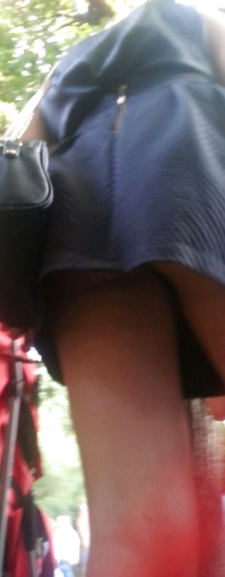 4P Spy sexy teens upskirt romanian