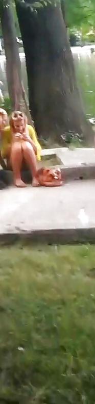 6P Spy sexy teens upskirt romanian