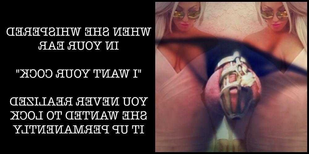 25P Keyholder Wife Locked Husband