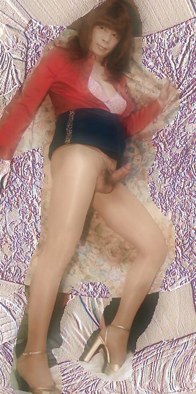 20P Pantyhose penis