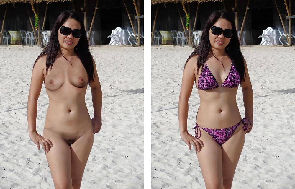 19P Funny fakes dressed undressed.