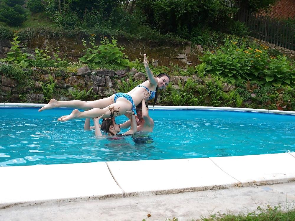 25P Topless Pool Party 1