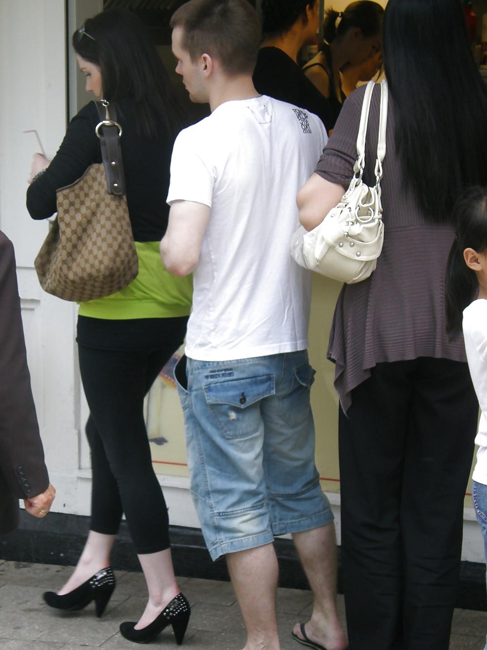 25P Nylons or pantyhose at the amusement park