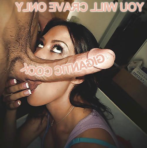12P Monster Cock with Captions