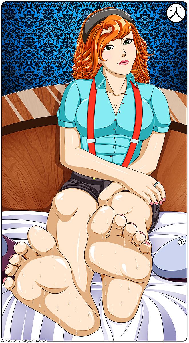25P Toon Foot Fetish