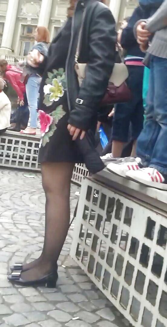 25P Spy sexy teens nylon romanian