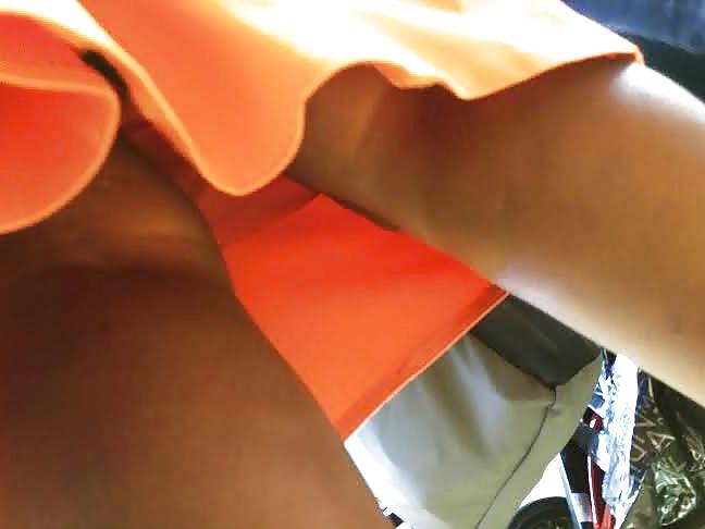 5P Young ebony upskirt 15 10 14