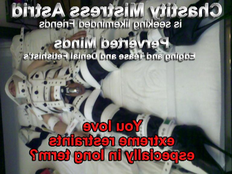 23P Chastity, Mistress Astrid's captions