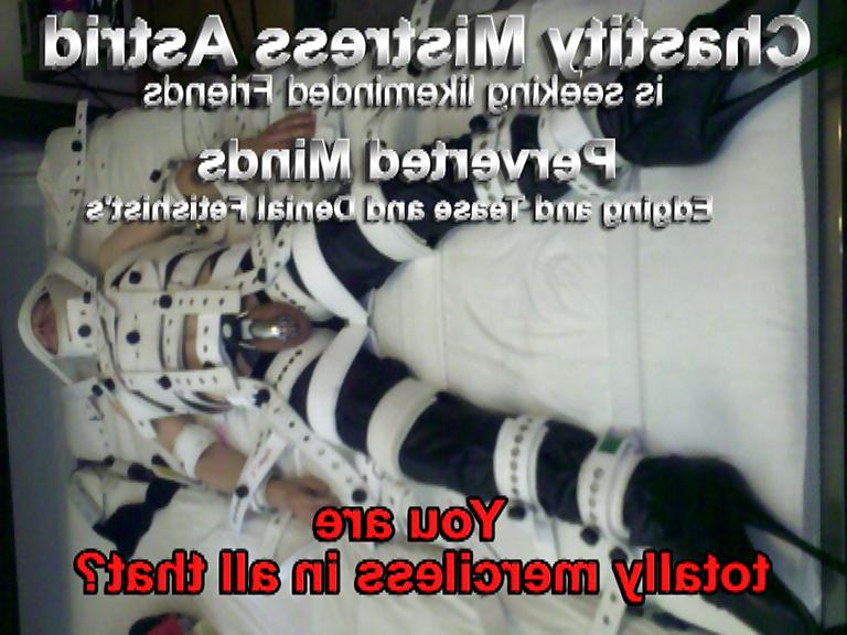 23P Chastity, Mistress Astrid's captions