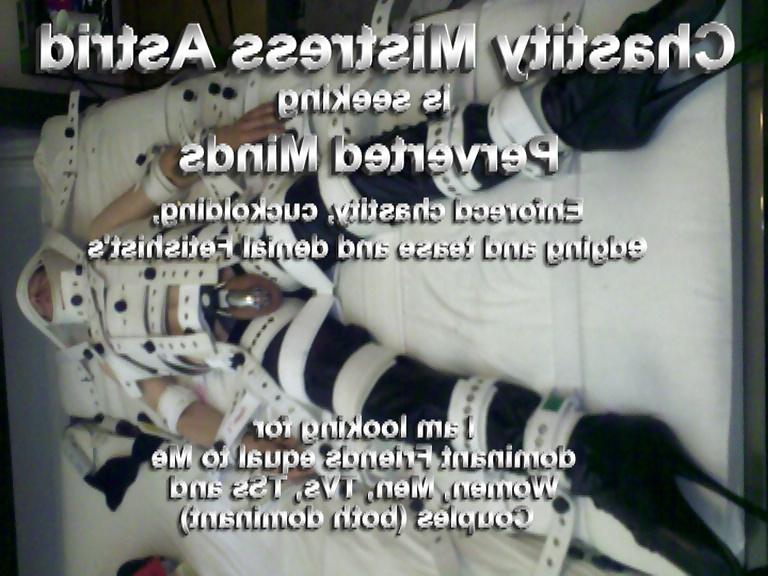 23P Chastity, Mistress Astrid's captions