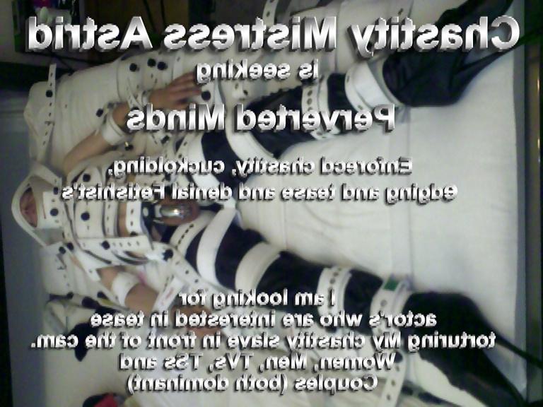 23P Chastity, Mistress Astrid's captions