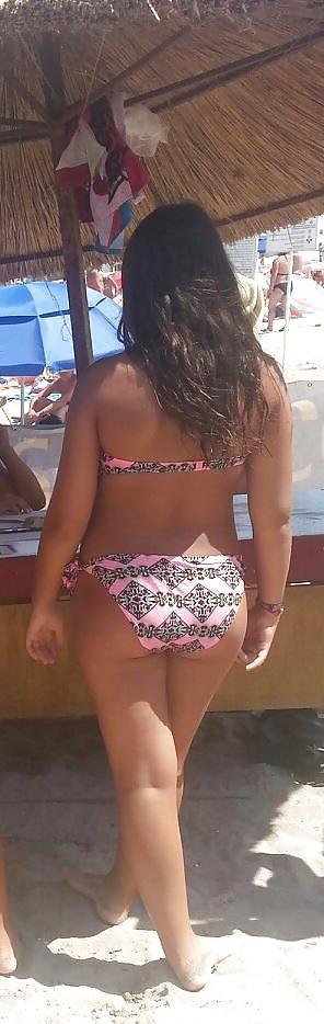 25P Spy sexy teens ass summer beach romanian