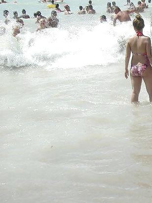 25P Spy sexy teens ass summer beach romanian