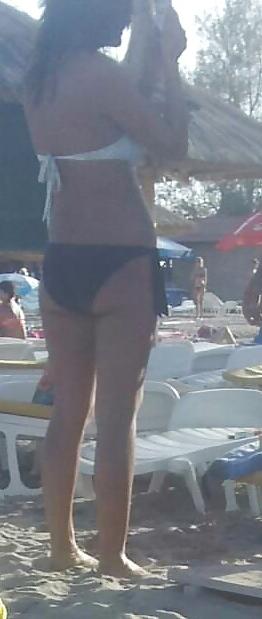 25P Spy sexy teens ass summer beach romanian