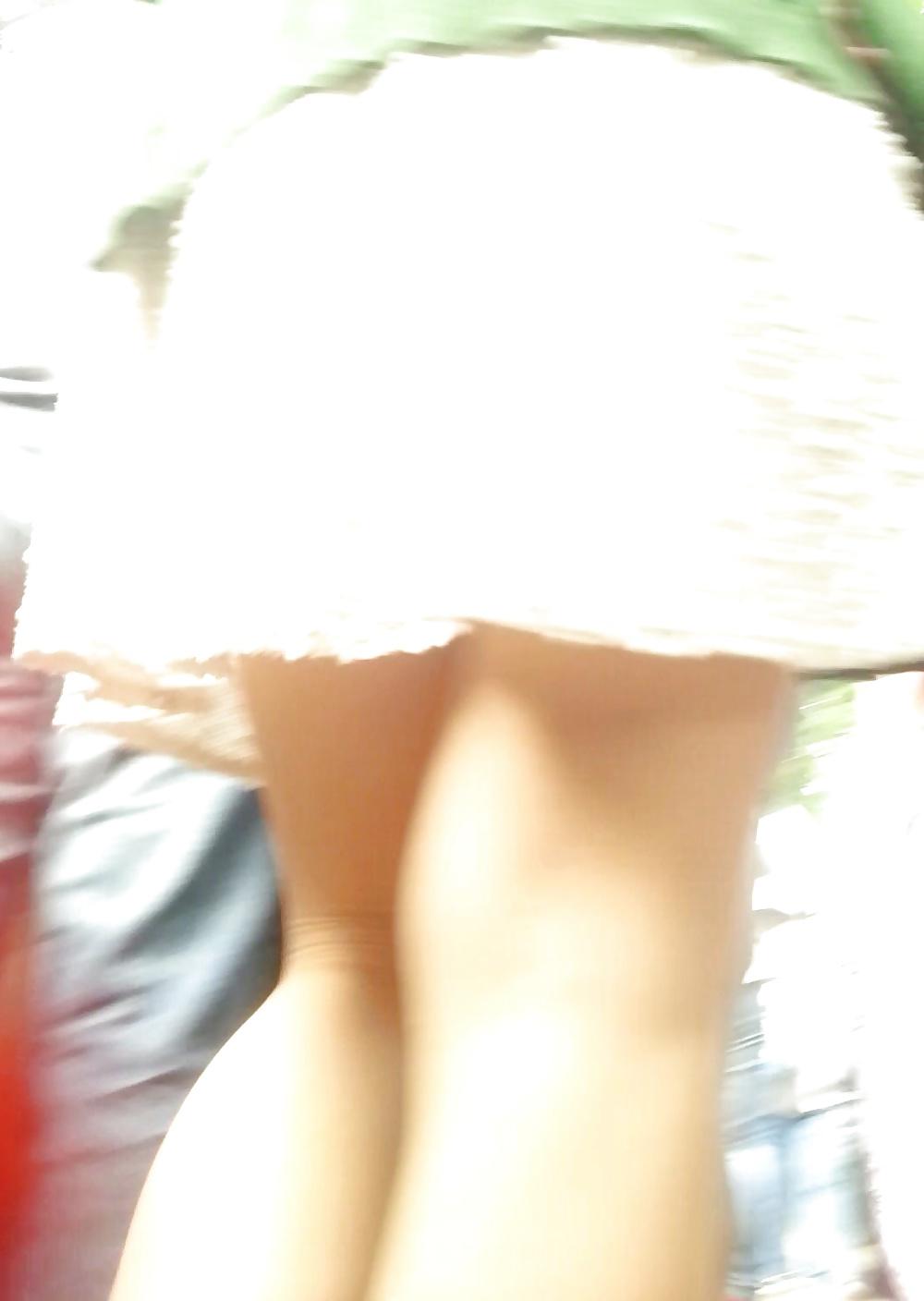 11P Spy sexy teens nylon and skirt romanian-cu banda 